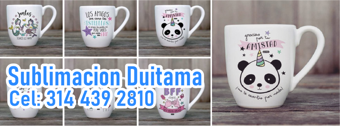 Sublimacion Tazas Pocillos Camisetas Duitama