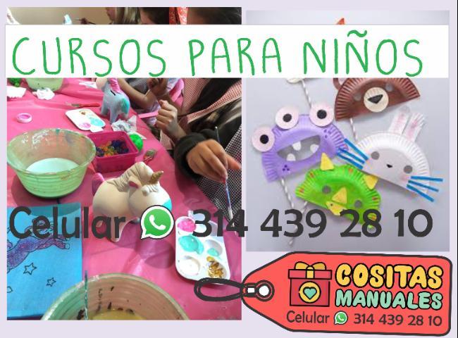 Cursos De Manualidades para nios con temtica mes de Octubre