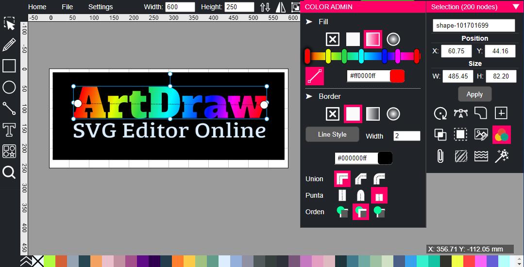 ArtDraw SVG Editor