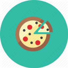 pizza calorias